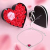 Special Box Scatola & bracciale con cuore rosso