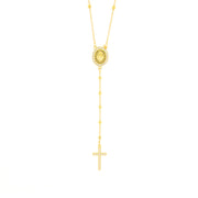 Collana in Argento 925  pendente croce con zirconi