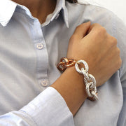 Bracciale in Metallo Elegante, a catena, ideale da indossare ogni giorno o un’originale idea regalo.